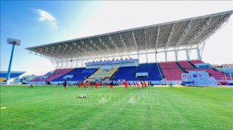 Đội tuyển bóng đá nữ Việt Nam nỗ lực tập luyện, quyết tâm giành HCV