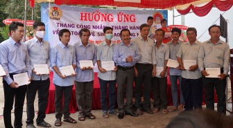 Thiết thực các hoạt động hưởng ứng Tháng Công nhân năm 2022 tại Tri Tôn