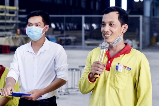 Liên đoàn Lao động huyện Châu Thành phát động Tháng Công nhân và Tháng hành động về an toàn, vệ sinh lao động năm 2022