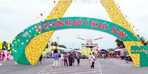Từ ngày 19 đến 25/5/2022 sẽ diễn ra Hội chợ Thương mại Quốc tế Tịnh Biên- An Giang