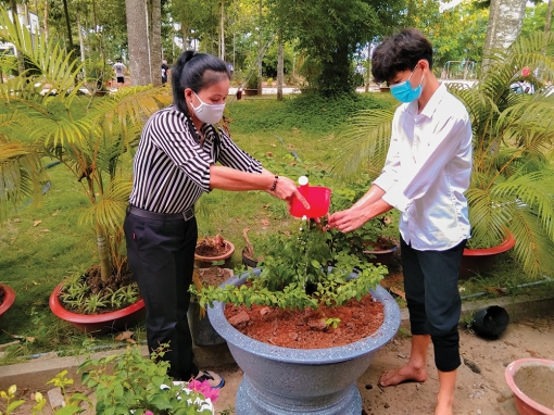 “Công viên xanh” nơi trường học