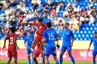 U23 Singapore khuất phục U23 Campuchia trong thế trận đôi công hấp dẫn