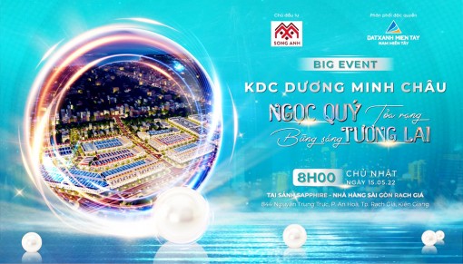 Khu dân cư Dương Minh Châu đón tiềm năng nhà ở tại TP. Rạch Giá