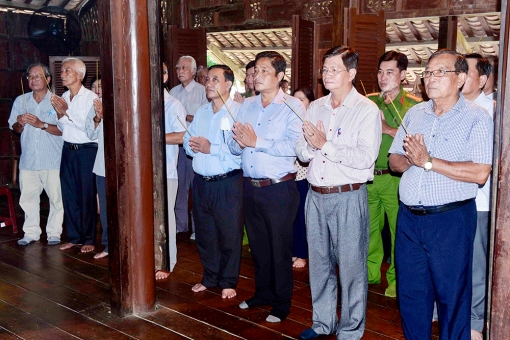 Lễ giỗ 75 năm Ngày mất cụ bà Nguyễn Thị Dị, thân mẫu Chủ tịch Tôn Đức Thắng (1947- 2022)