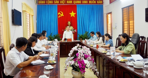 Đoàn Đại biểu Quốc hội tỉnh An Giang làm việc với Công ty Điện lực An Giang