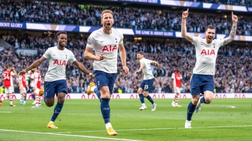 Harry Kane tỏa sáng, Tottenham đè bẹp Arsenal