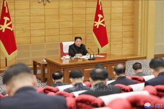 Nhà lãnh đạo Kim Jong-un nhận định Triều Tiên đối mặt với 'biến cố lớn' do COVID-19