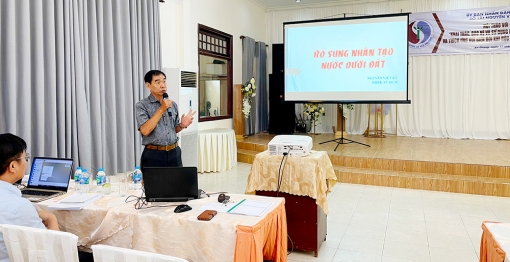 An Giang tổ chức hội thảo khai thác, bảo vệ và sử dụng nước dưới đất thích ứng với biến đổi khí hậu
