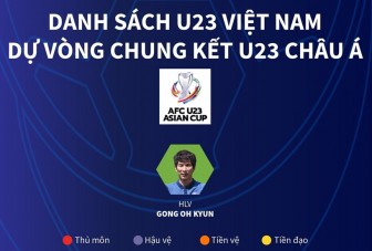 Danh sách U23 Việt Nam dự vòng chung kết U23 châu Á