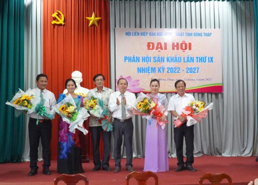 Đồng Tháp: Đại hội Phân hội Sân khấu lần thứ IX, nhiệm kỳ 2022 - 2027