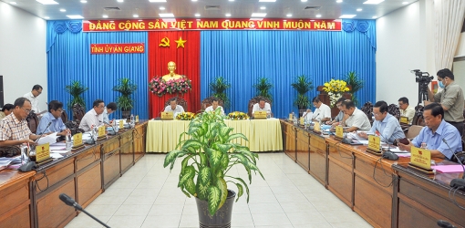 Ban Thường vụ Tỉnh ủy An Giang hội nghị cuối tháng 5