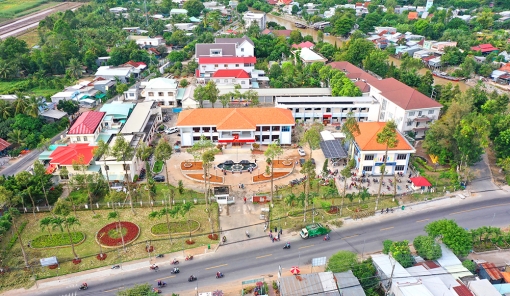 Thị trấn Cái Dầu xây dựng đô thị loại IV