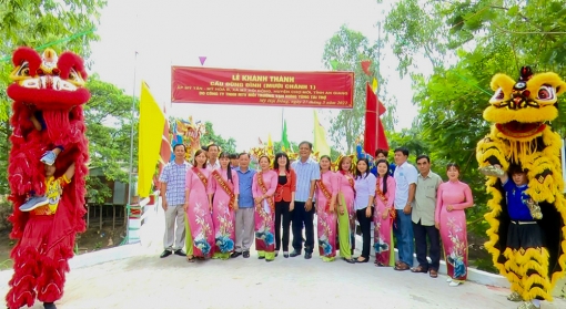 Khánh thành cầu Đùng Đình