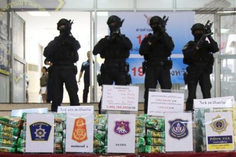 Các nước Đông và Đông Nam Á thu giữ lượng ma túy đá kỷ lục