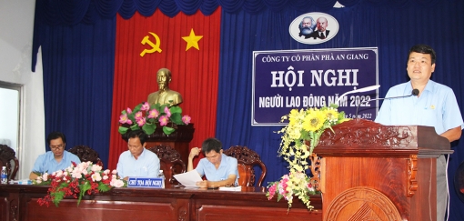 Hội nghị người lao động Công ty Cổ phần Phà An Giang