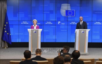 EU nhất trí hỗ trợ 9 tỷ euro cho Ukraine