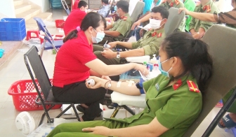 Tri Tôn thu thêm được 271 đơn vị máu tình nguyện