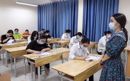 Thí sinh mắc COVID-19 được bố trí phòng thi riêng