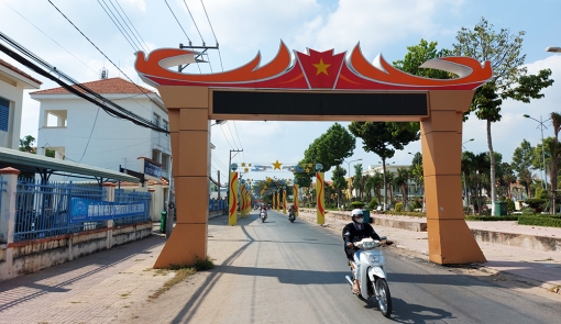 Thị trấn Chợ Mới chuyển đổi mô hình hoạt động từ ấp thành khóm
