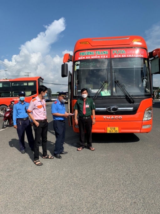 An Giang khẩn trương kết nối dữ liệu lộ trình của ôtô khách