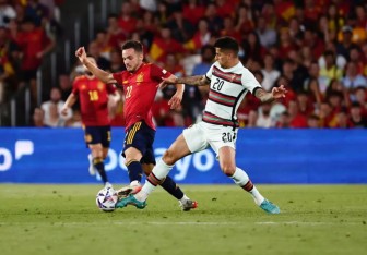 Bồ Đào Nha thoát thua Tây Ban Nha trận ra quân Nations League