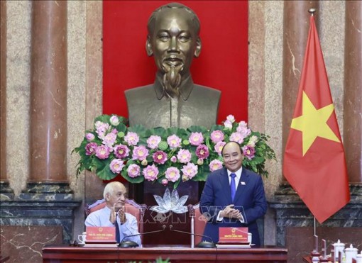 Chủ tịch nước làm việc với Hội Khoa học lịch sử Việt Nam