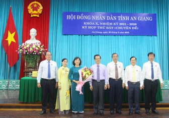 Phê chuẩn kết quả bầu bổ sung Phó Chủ tịch UBND tỉnh An Giang Nguyễn Thị Minh Thúy