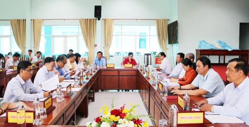 Họp Tổ Đại biểu HĐND tỉnh An Giang đơn vị huyện Châu Thành
