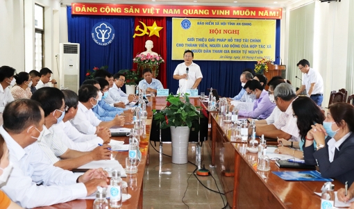 Bảo hiểm xã hội An Giang giới thiệu giải pháp hỗ trợ tài chính cho thành viên hợp tác xã, người dân tham gia bảo hiểm xã hội tự nguyện