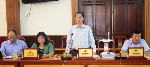 Họp Tổ Đại biểu HĐND tỉnh An Giang đơn vị huyện Chợ Mới