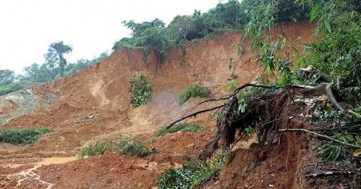 Bắc Kạn: Sạt lở mỏ vàng Pác Lạng làm một người chết, một người mất tích