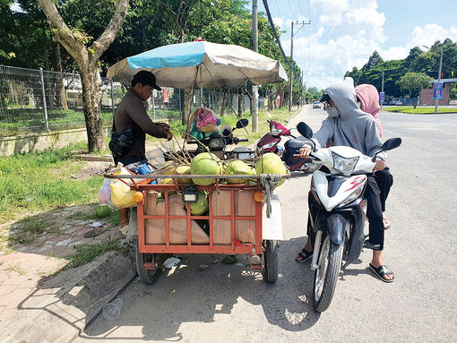 Mưu sinh ngày nắng nóng