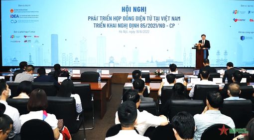 Đẩy mạnh phát triển hợp đồng điện tử tại Việt Nam