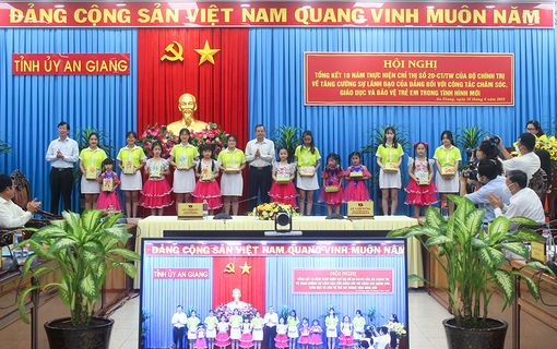 Tiếp tục thực hiện tốt công tác chăm sóc, giáo dục và bảo vệ trẻ em trong tình hình mới