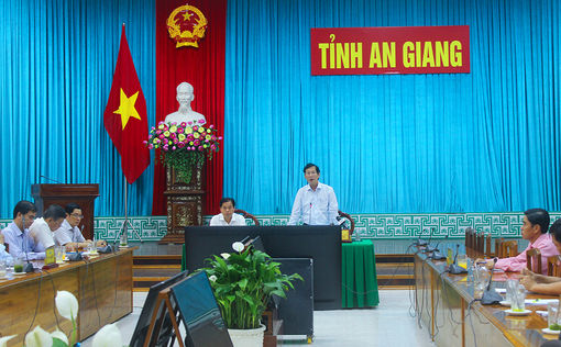 UBND tỉnh An Giang chỉ đạo tiếp tục đẩy nhanh tiến độ giải ngân vốn đầu tư công
