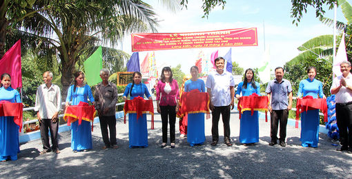 Khánh thành cầu Kênh Xáng