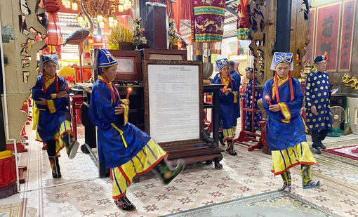 Lễ vía Thần Thị đình thần Mỹ Phước