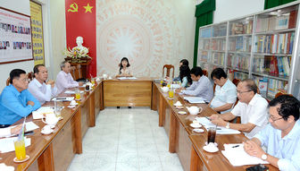 Thống nhất nội dung tổ chức các hoạt động tuyên truyền kỷ niệm 190 năm thành lập tỉnh và Hội nghị Xúc tiến đầu tư tỉnh An Giang
