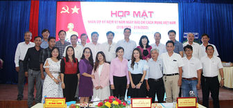 UBND huyện Chợ Mới tổ chức họp mặt các cơ quan thông tấn, báo chí kỷ niệm 97 năm Ngày Báo chí Cách mạng Việt Nam 21-6