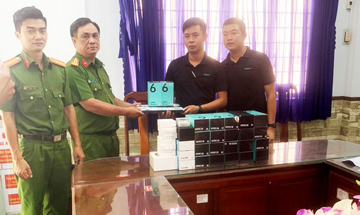 Công an phường Bình Khánh bắt nhóm thanh thiếu niên 2 lần trộm cắp