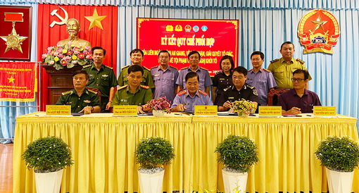 Sơ kết Quy chế phối hợp liên ngành tỉnh An Giang trong tiếp nhận, giải quyết tố giác, tin báo về tội phạm