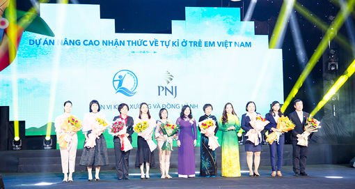 PNJ tổ chức chương trình nghệ thuật gây quỹ giúp trẻ em tự kỷ