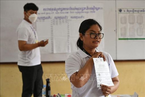 Campuchia công bố kết quả bầu cử Hội đồng xã/phường 2022