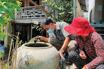 Phú Tân dồn lực dập dịch sốt xuất huyết