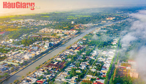 Hậu Giang: Thành phố Vị Thanh - từ đô thị loại 2 đến phát triển xanh bền vững