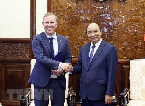 Chủ tịch nước tiếp Đại sứ Vương quốc Anh và Bắc Ireland, Vương quốc Bỉ