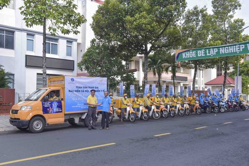 An Giang ra quân hưởng ứng Ngày bảo hiểm y tế Việt Nam 1/7