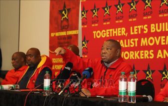 Khai mạc Đại hội toàn quốc lần thứ 15 của Đảng Cộng sản Nam Phi