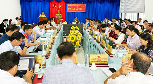 Châu Phú tập trung thực hiện nhiệm vụ chính trị các tháng cuối năm