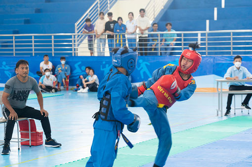 TP. Long Xuyên đoạt hạng nhất toàn đoàn môn Vovinam Đại hội Thể dục - thể thao tỉnh An Giang lần IX/2022